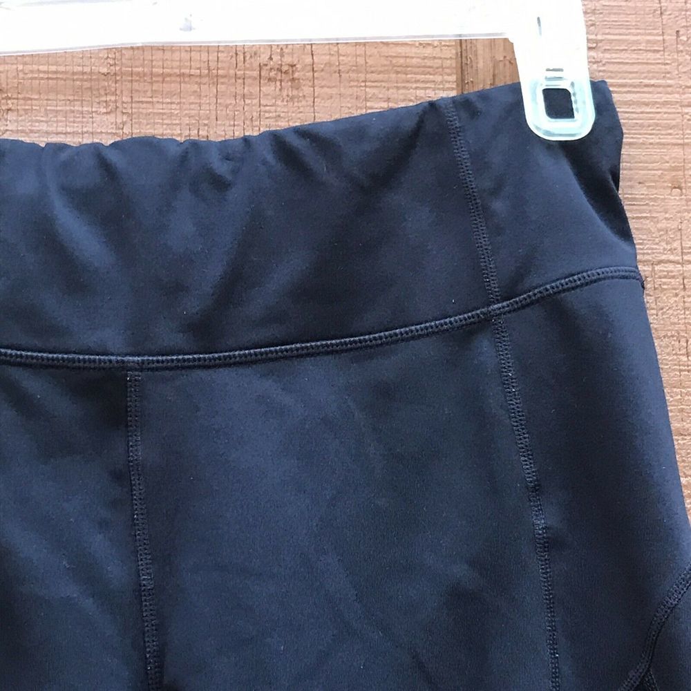 Athleta Chaturanga Capri Leggings Mesh Panel Large - Picture 4 of 8